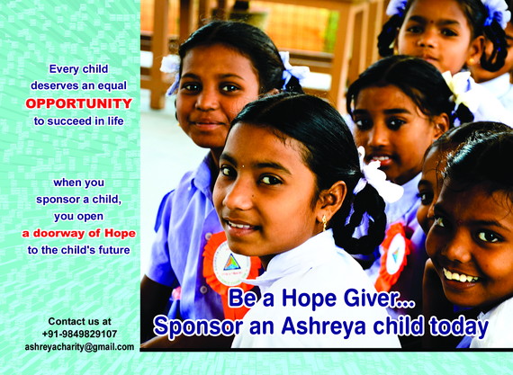 Sponsor an Ashreya child today!